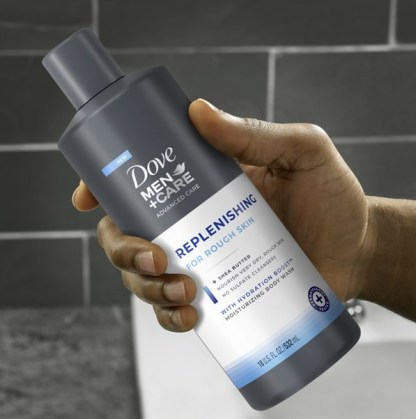Dove Men+Care Advanced Care Liquid Body Wash Body Replenish Cleanser for Rough Skin .