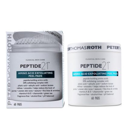 Peter Thomas Roth - Peptide 21 Amino Acid Exfoliating Peel Pads - 60pads StrawberryNet