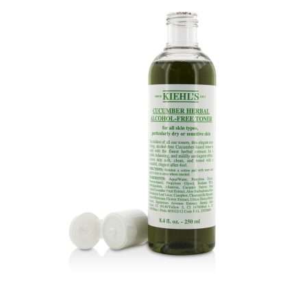 KIEHL'S - Cucumber Herbal Alcohol-Free Toner - For Dry or Sensitive Skin Types 71169/S09181 250ml/8.4oz