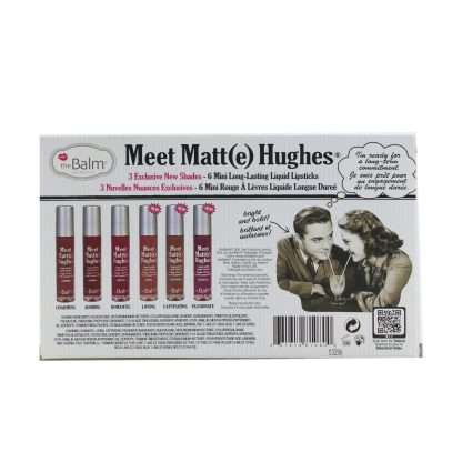 Meet Matt(e) Hughes 6 Mini Long Lasting Liquid Lipsticks Kit - Vol. 3