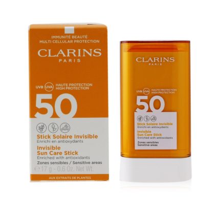 CLARINS - Invisible Sun Care Stick SPF50 - For Sensitive Areas 37435/80061410 17g/0.6oz