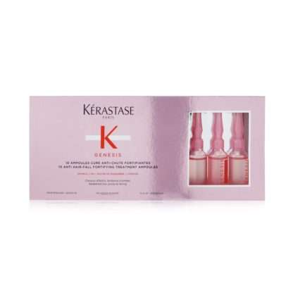 KERASTASE - Genesis 10 Anti Hair-Fall Fortifying Treatment Ampoules (Weakened Hair, Prone To Falling) 10x 6ml/0.2oz