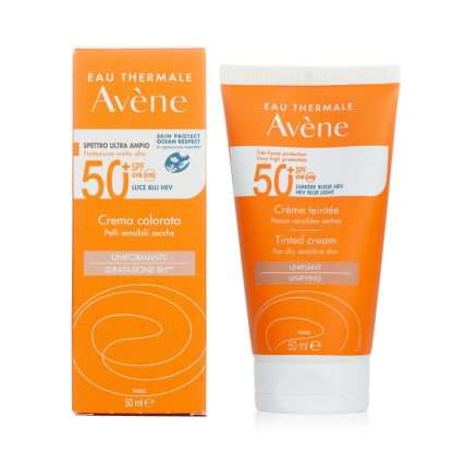 AVENE - Very High Protection Tinted Cream SPF50+ - For Dry Sensitive Skin 149524 50ml/1.7oz