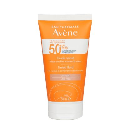 AVENE - Very High Protection Tinted Fluid SPF50+ - For Normal to Combination Sensitive Skin 149111 50ml/1.7oz