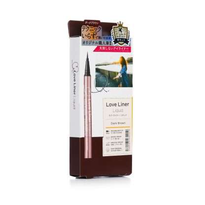 LOVE LINER - Liquid Eyeliner - # Dark Brown 034219 0.55ml/0.02oz
