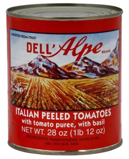 DELL ALPE: Italian Peeled Tomatoes, 28 oz