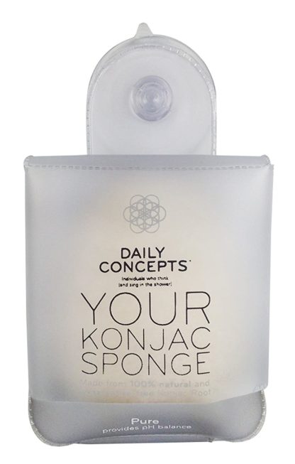 DAILY CONCEPTS: Konjac Sponge Pure, 0.7 oz