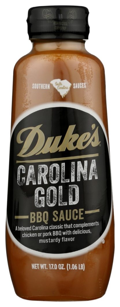 DUKES: Carolina Gold Bbq Sauce, 17 oz