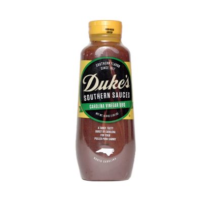DUKES: Carolina Vinegar Bbq Sauce, 16.8 oz