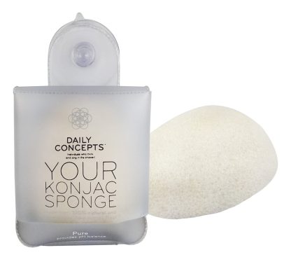 DAILY CONCEPTS: Konjac Sponge Pure, 0.7 oz