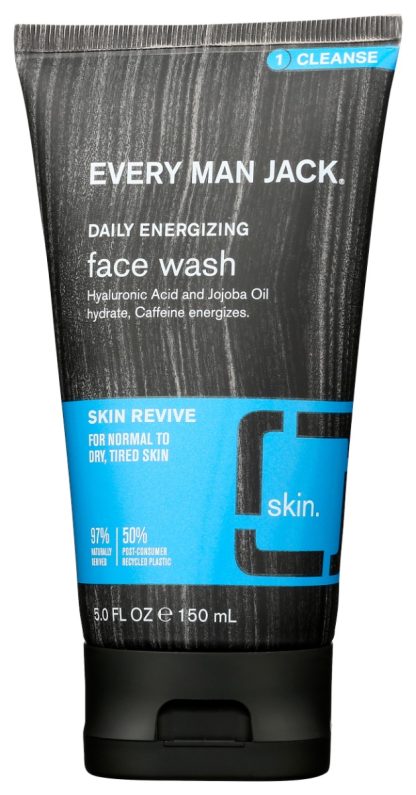 EVERY MAN JACK: Daily Energizing Face Wash, 5 FL OZ