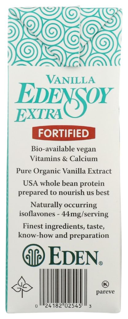 EDEN FOODS: Organic Edensoy Vanilla, 32 FL OZ
