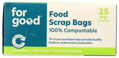 FOR GOOD: Food Scrap Bags, 25 ct