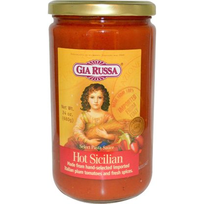 GIA RUSSA: Hot Sicilian Pasta Sauce, 24 oz