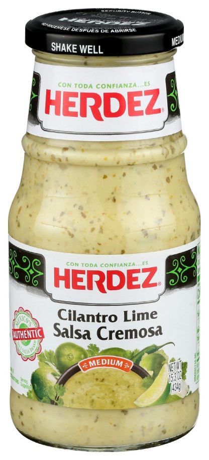 HERDEZ: Cilantro Lime Salsa, 15.3 oz
