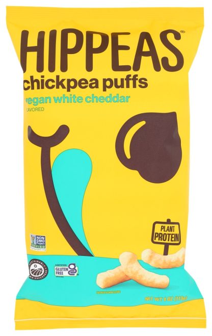 HIPPEAS: Vegan White Cheddar Puffs, 4 oz