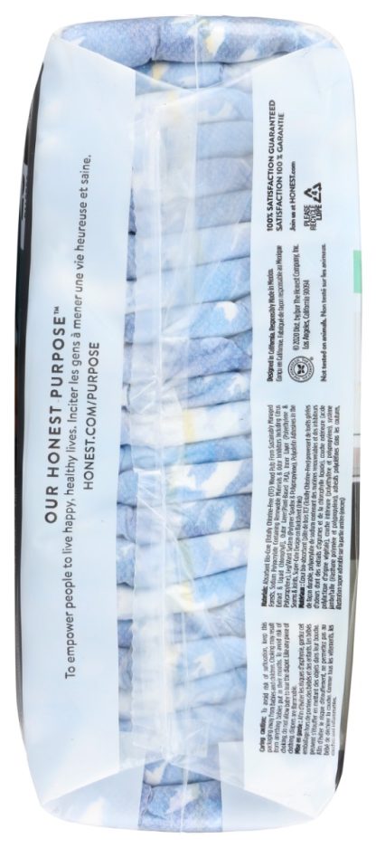 THE HONEST COMPANY: Clean Conscious Diapers Tie Dye For Size 4, 23 ea