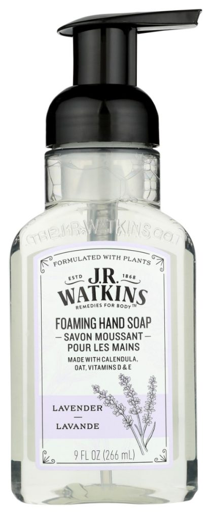 JR WATKINS: Lavender Foaming Hand Soap, 9 FL OZ