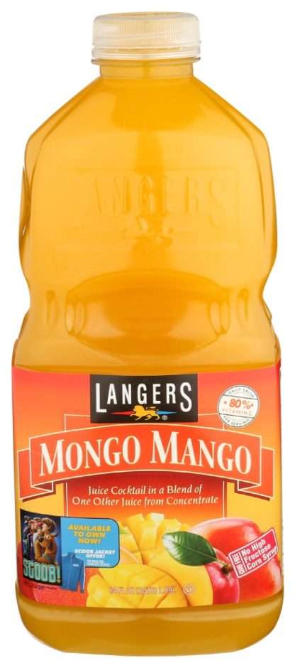 LANGERS: Juice Mongo Mango, 64 FL OZ