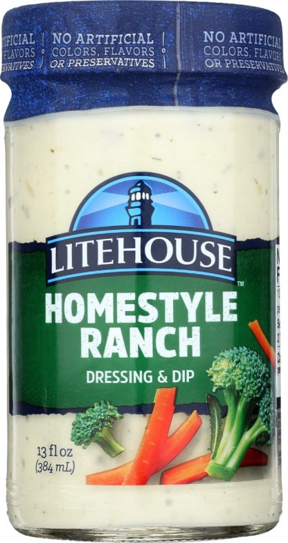 LITEHOUSE: Homestyle Ranch Dressing and Dip, 13 oz