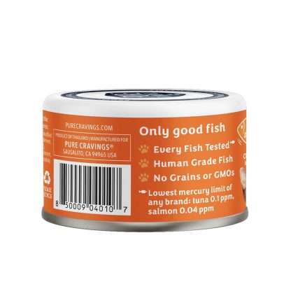 PURE CRAVINGS: Tuna & Salmon Cutlets Gravy, 3 oz