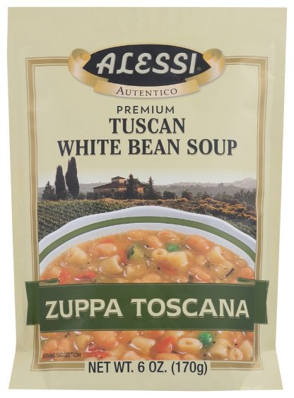 ALESSI: Tuscan White Bean Soup, 6 oz