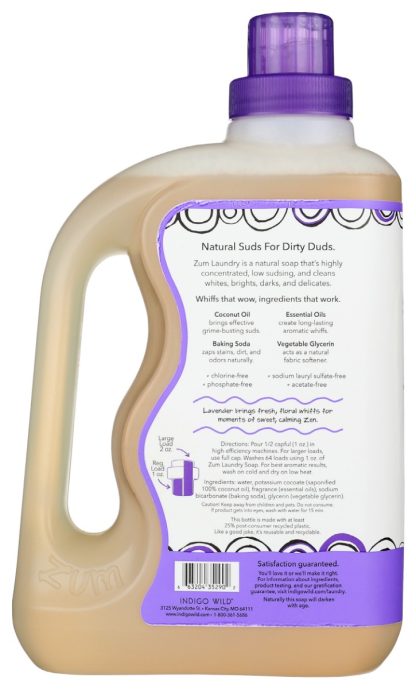 ZUM: Soap Laundry Lavender, 64 FL OZ