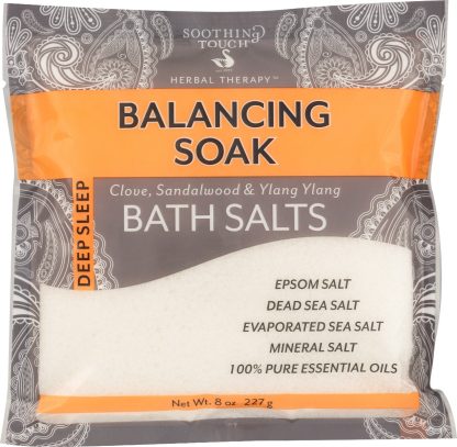 SOOTHING TOUCH: Bath Salt Balancing Soak, 8 oz