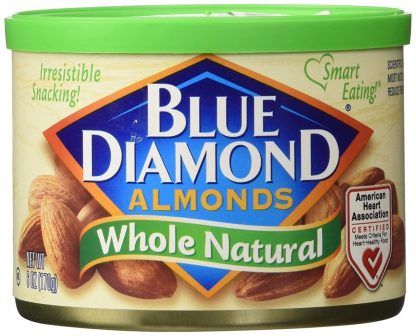 BLUE DIAMOND: Whole Natural Almonds, 6 oz