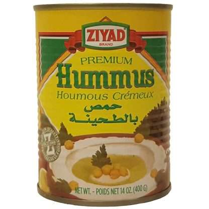 ZIYAD: Premium Hummus Dip Tahini, 14 oz