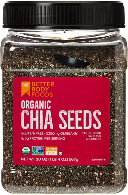 BETTERBODY: Chia Seed Black, 1.25 lb