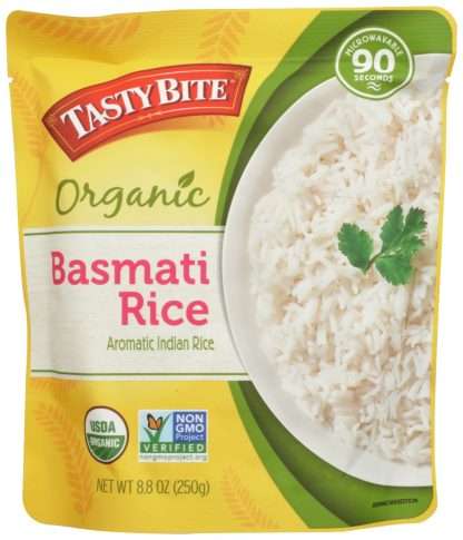 TASTY BITE: Rice Basmati, 8.8 oz