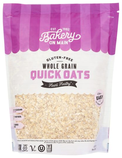 BAKERY ON MAIN: Cereal Quick Oats Gf, 24 oz