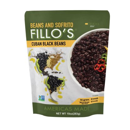 FILLOS: Beans Black Cuban, 10 oz