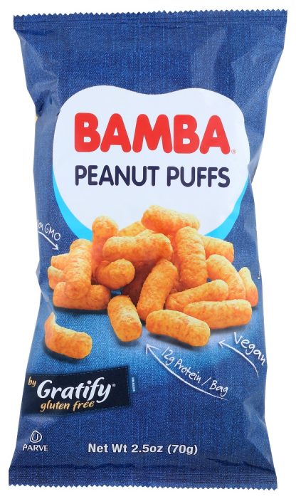 GRATIFY: Puff Peanut Bamba, 2.5 oz