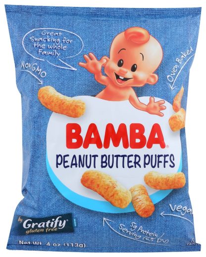 GRATIFY: Puff Bamba Peanut, 4 oz