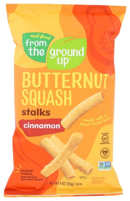 FROM THE GROUND UP: Cinnamon Butternut Squash Stalks, 4 oz
