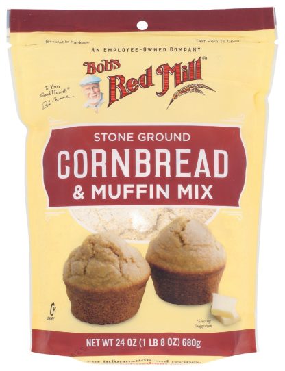 BOBS RED MILL: Cornbread & Muffin Mix, 24 oz
