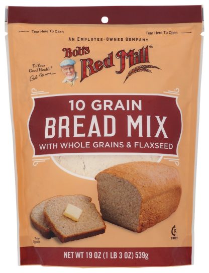 BOBS RED MILL: 10 Grain Bread Mix, 19 oz