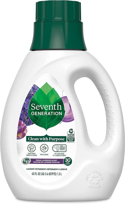 SEVENTH GENERATION: Liquid Laundry Lavender, 45 FL OZ