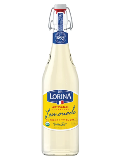 LORINA: Artisanal Sparkling Lemonade, 25.4 FL OZ