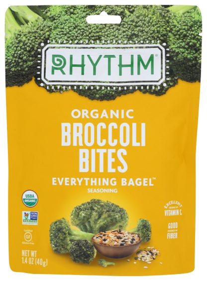 RHYTHM SUPERFOODS: Bite Brocli Evrythng Bagl, 1.4 oz