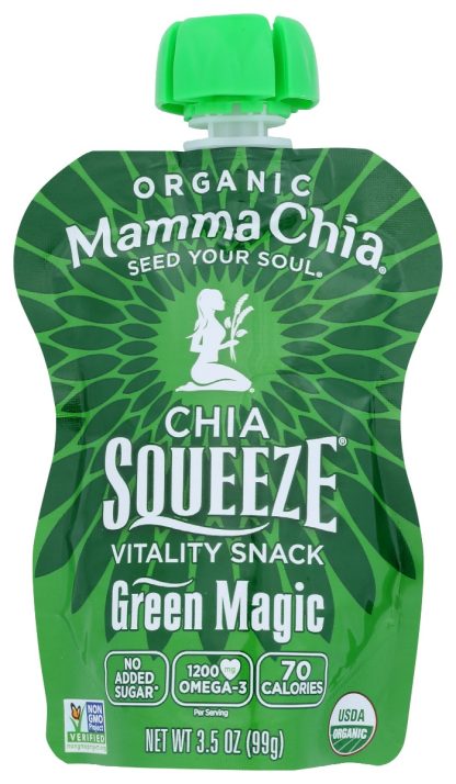 MAMMACHIA: Chia Sqz Green Magic, 3.5 oz