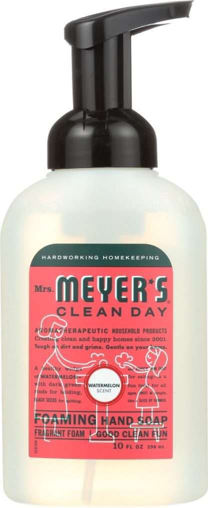 MRS MEYERS CLEAN DAY: Soap Hand Foam Wtrmellon, 10 oz