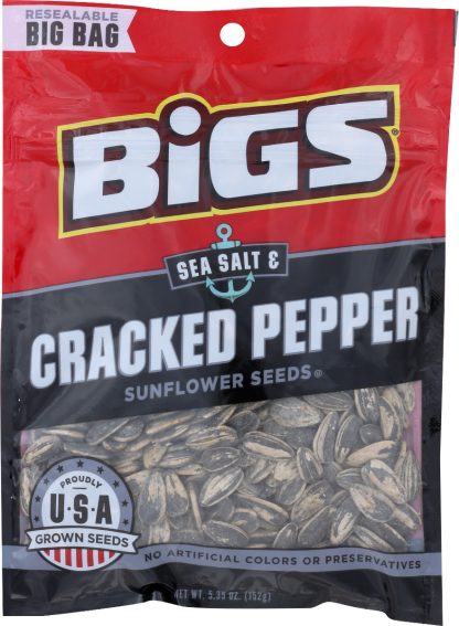 BIGS: Seed Snflwr Seaslt Blk Pp, 5.35 oz