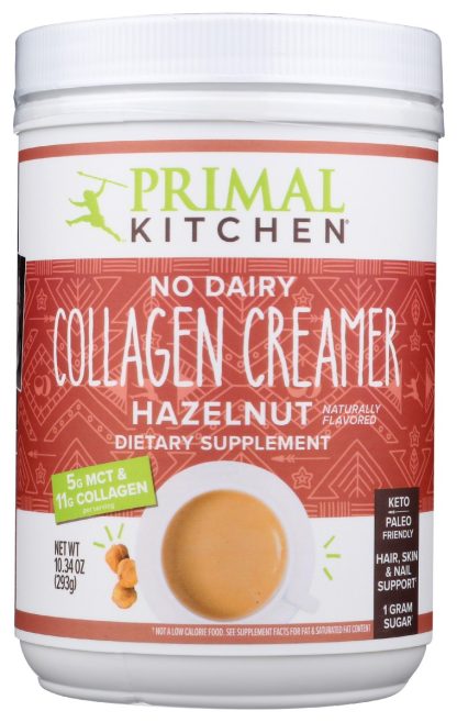 PRIMAL KITCHEN: Collagen Powder Hazelnut, 10.34 oz
