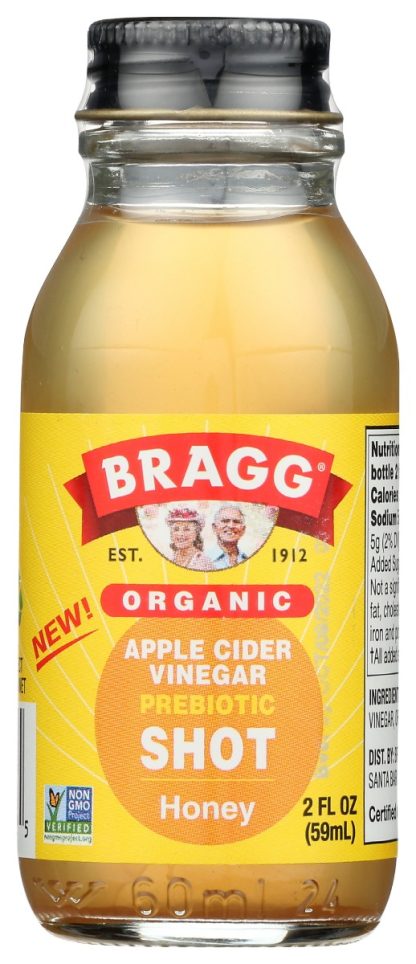 BRAGG: Appl Cidr Vin Honey, 2 oz