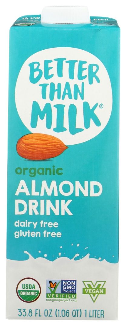 BETTER THAN MILK: Milk Almond Orgnl Org, 33.8 FL OZ