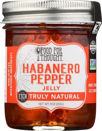 FOOD FOR THOUGHT: Jelly Habanero Pepper, 9 oz