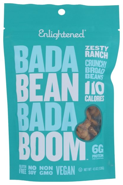 BADA BEAN BADA BOOM: Snack Bean Zesty Ranch, 4.5 oz